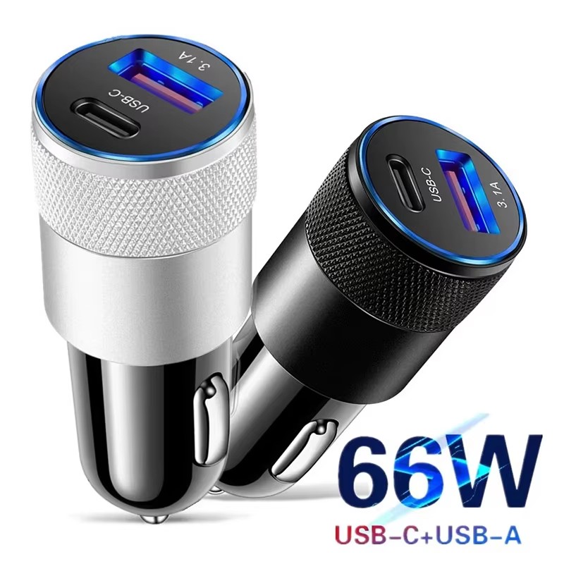 Fast Ev Charger - 66W USB 車載充電器 Type-C 急速充電対応 Xiaomi