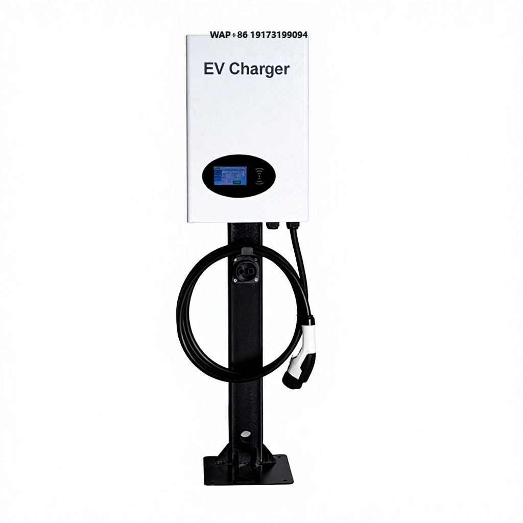 Ev Charger - ウォールボックス 新型5mケーブル＆商用CCS2 DC GBT 7kW-20-40kW 単相/三相