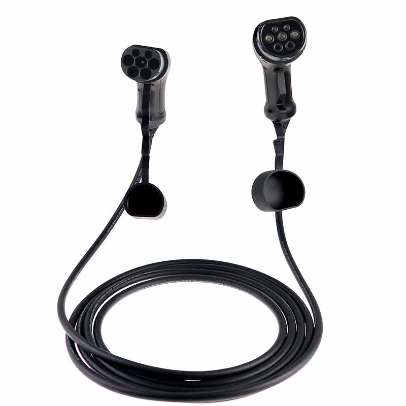 Type 2 Charger - タイプ2-タイプ2 16A 32A 5m ポータブルEV充電ケーブル TUV