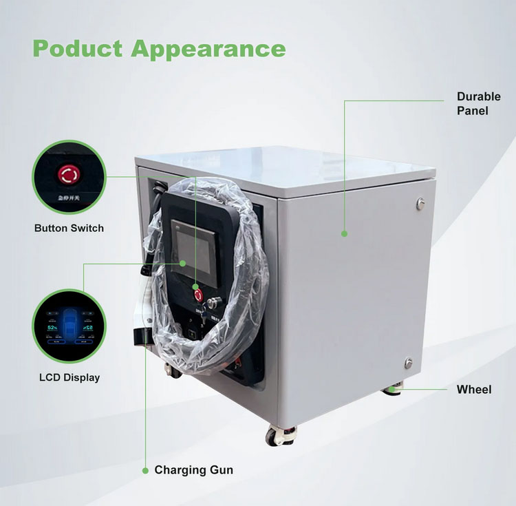 BAITU 20KW単相ポータブルDC電気自動車充電器Lif - Ev Charger のレビューと価格