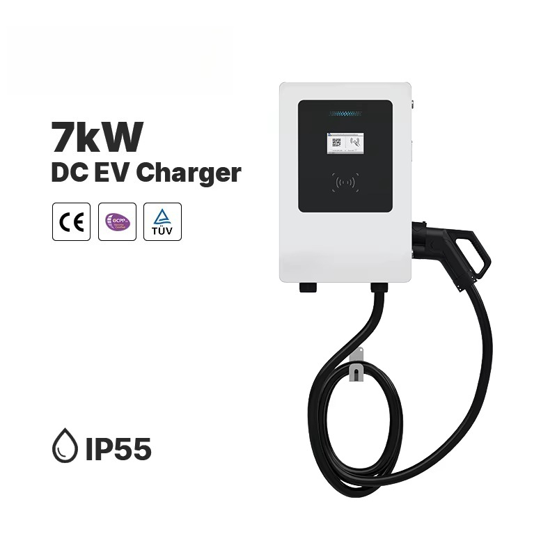 北米市場向けの新しい7kW DC急速EV充電器 CCS1 壁 - Fast Ev Charger のレビューと価格