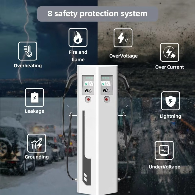 IP65 OCPP CE認証 フロア設置型充電ステーション  - Type 2 Charger のレビューと価格